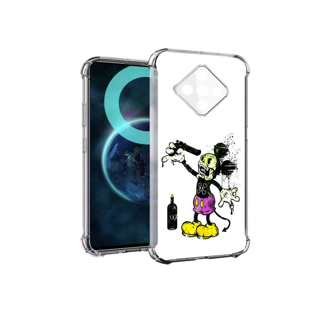 

Чехол MyPads Драг Микки для Infinix Zero 8, Прозрачный, Tocco