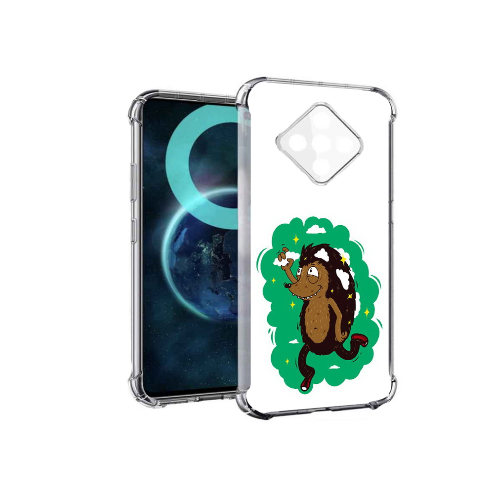 

Чехол MyPads Ежик в облаках для Infinix Zero 8, Прозрачный, Tocco
