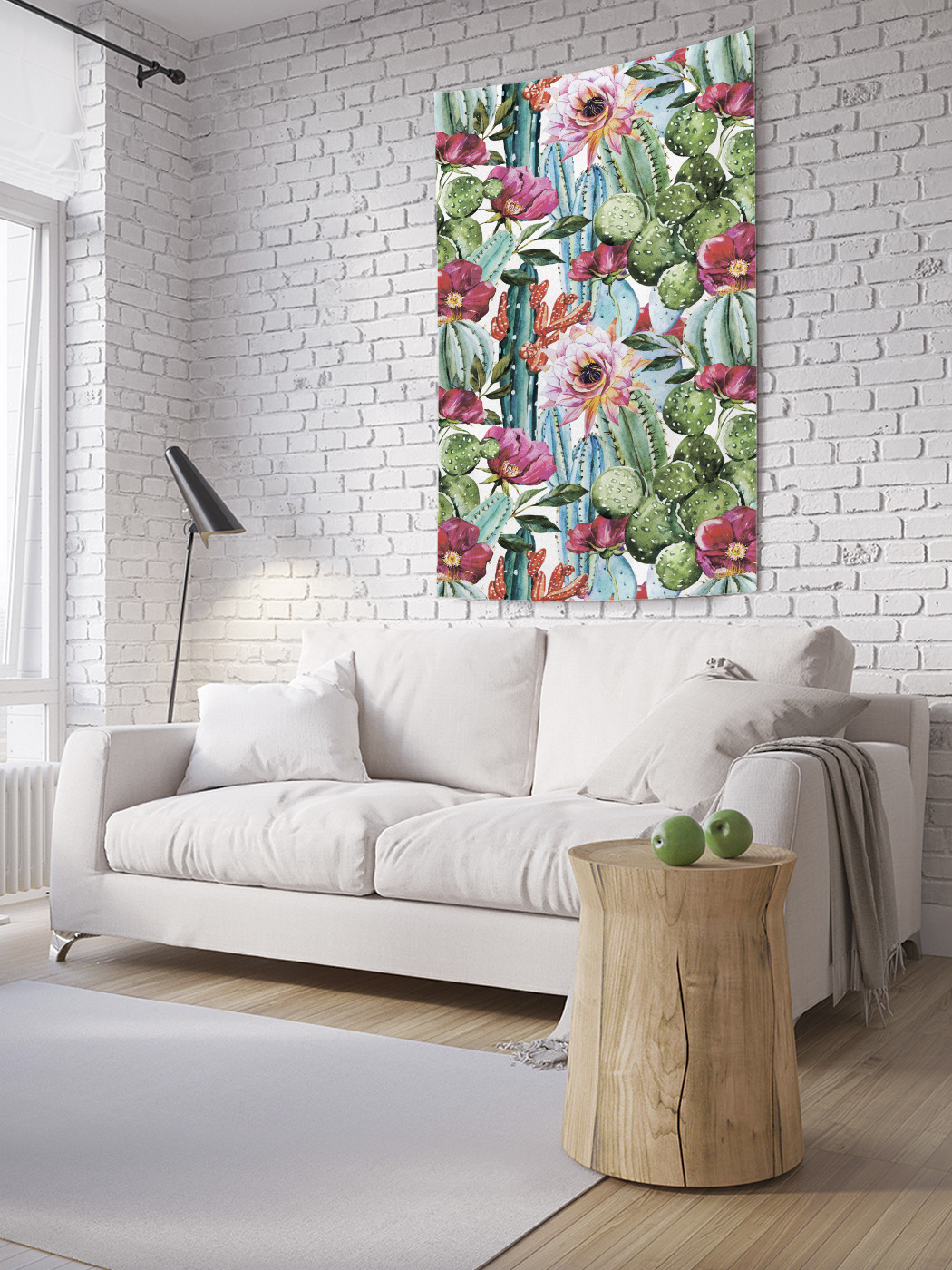 

Вертикальное фотопанно на стену JoyArty Цветение кактуса 150x200 см, Цветение кактуса