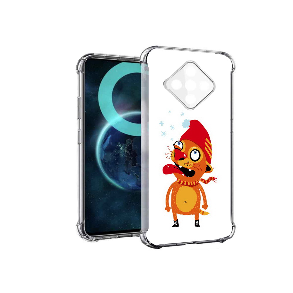

Чехол MyPads Зимний кот для Infinix Zero 8, Прозрачный, Tocco