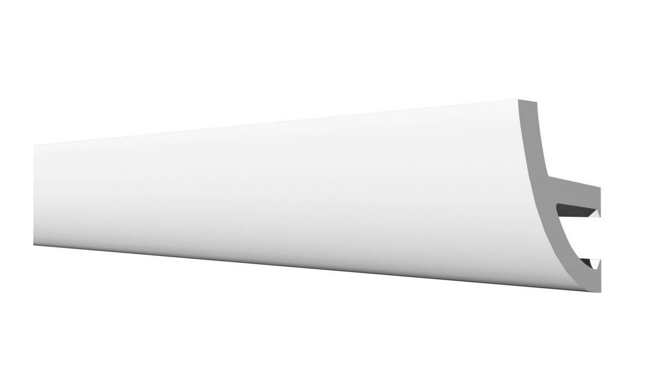 карниз из дюрополимера dd505 decor dizayn плинтус потолочный Карниз под подсветку из дюрополимера DD510 Decor-Dizayn - Плинтус потолочный