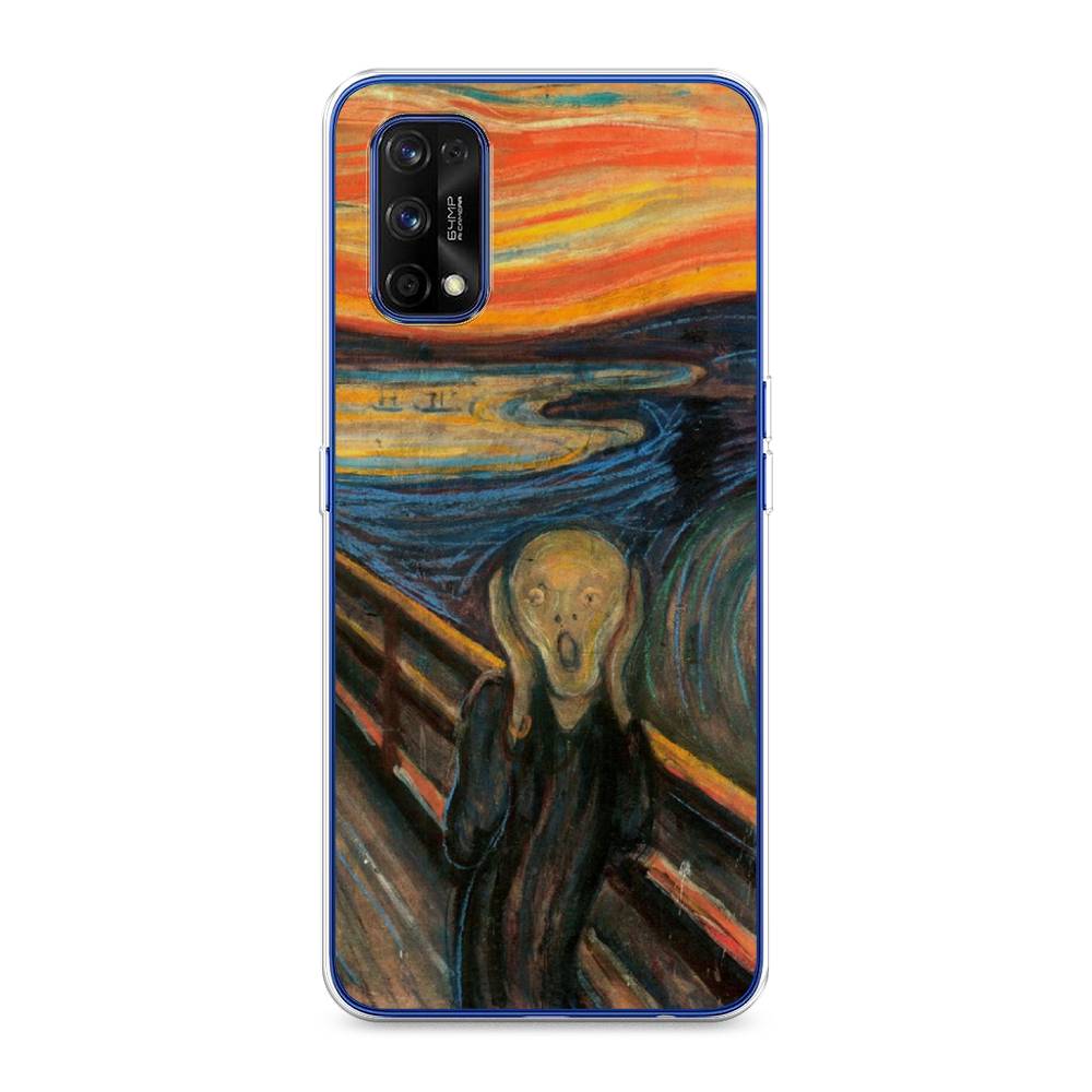 

Чехол Awog на Realme 7 Pro "Крик", Разноцветный, 254050-9