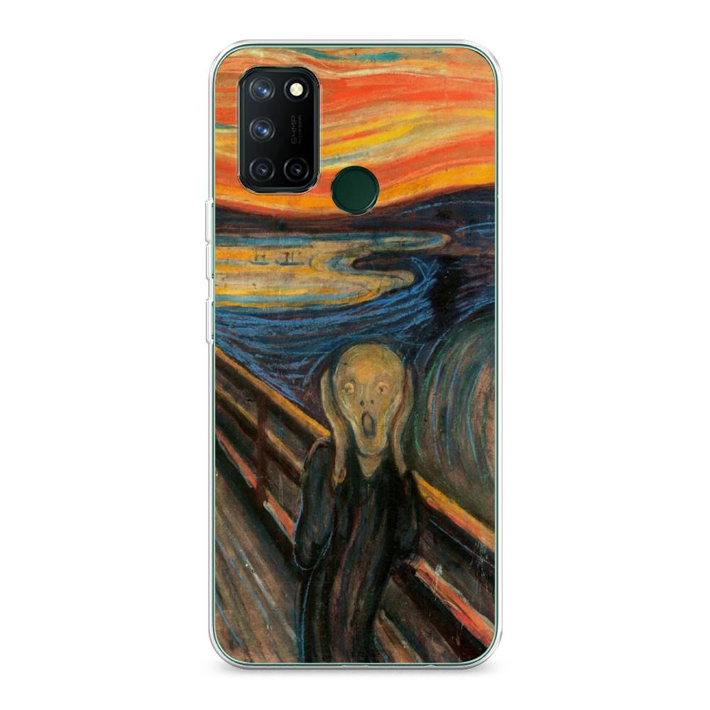 

Чехол Awog на Realme 7i "Крик", Разноцветный, 253950-9
