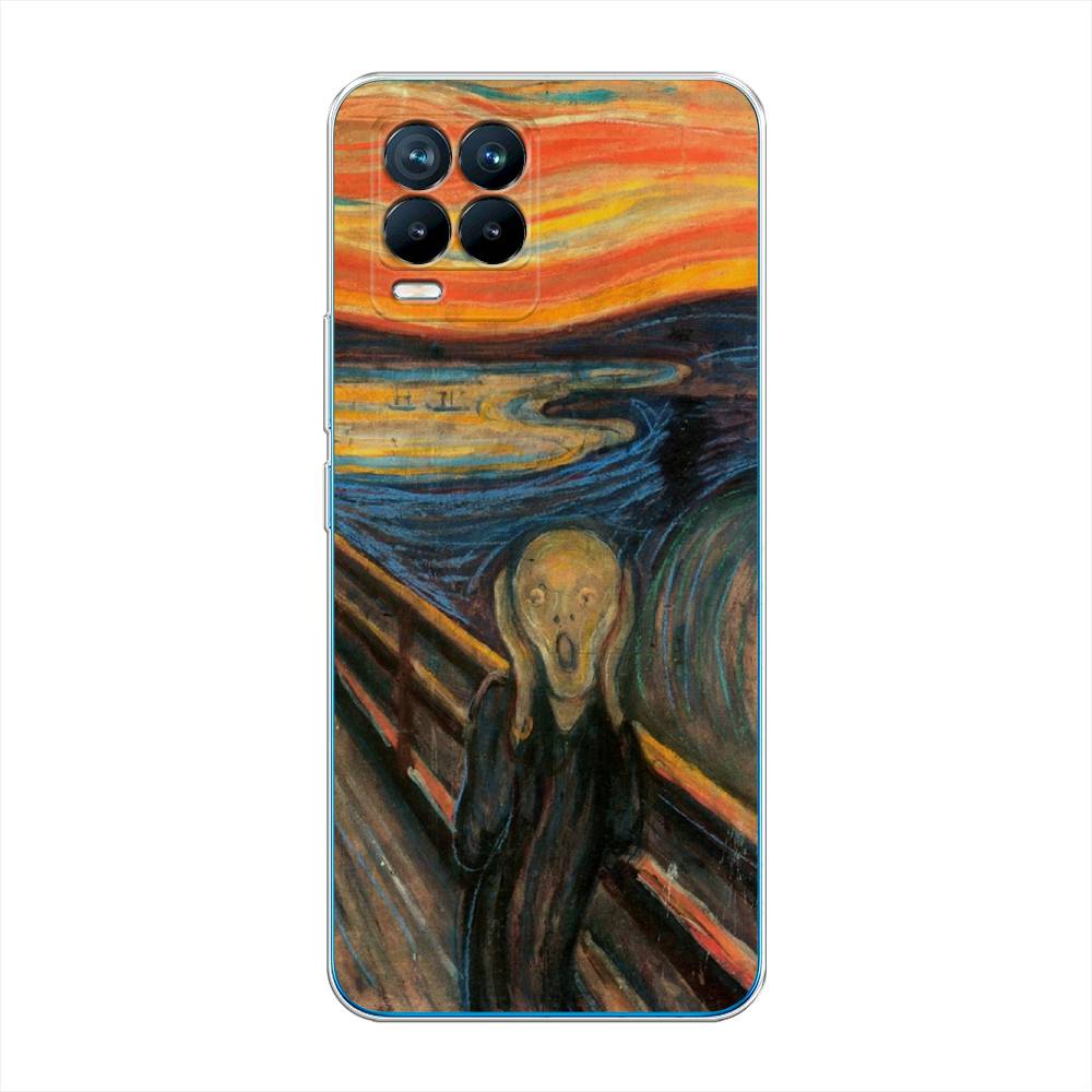 

Чехол Awog на Realme 8/8 Pro "Крик", Разноцветный, 255550-9