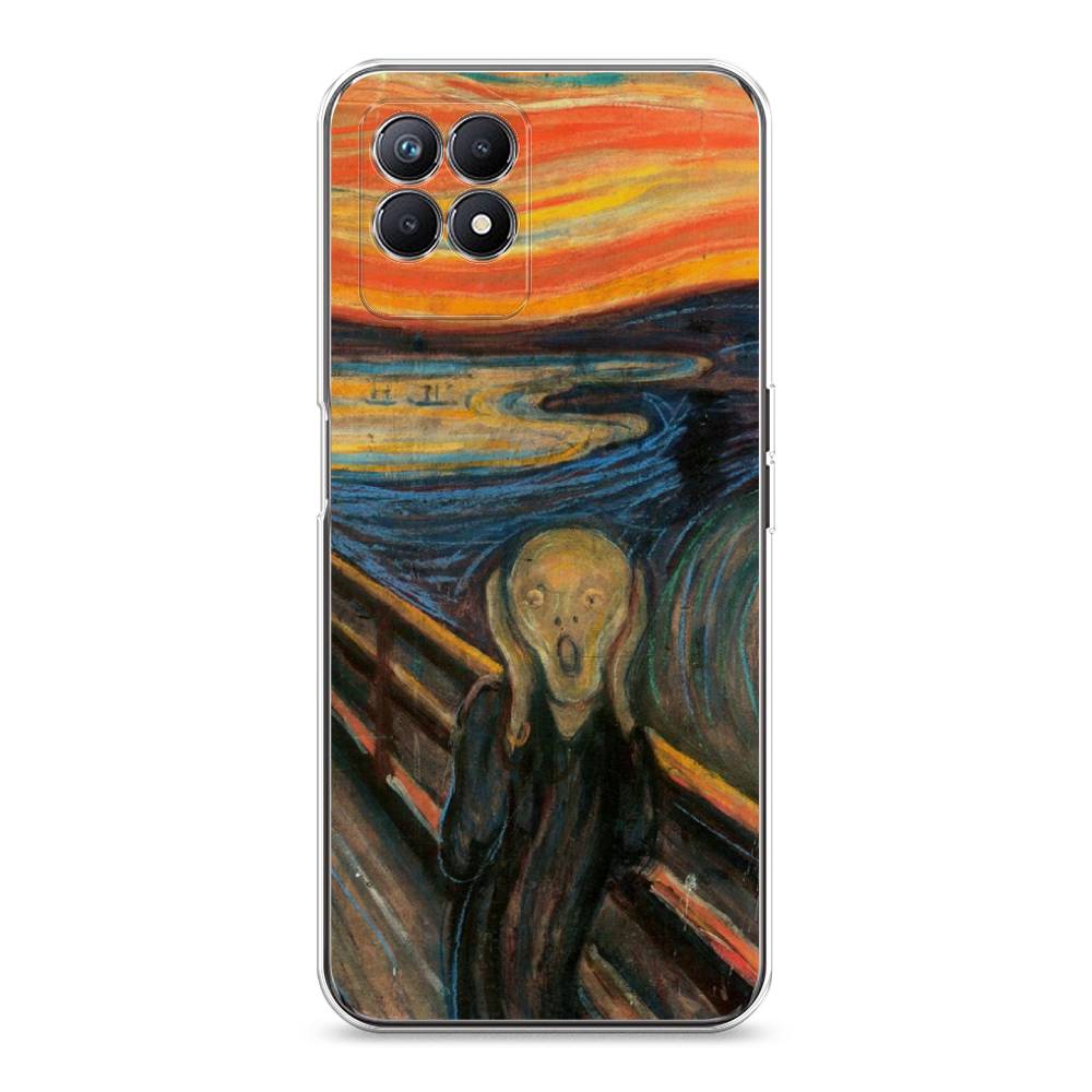 

Чехол Awog на Realme 8i "Крик", Разноцветный, 257350-9