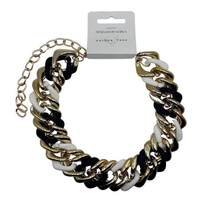 

Колье Golden Tree цепи 3 цвета, 40225783