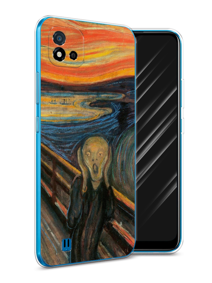 

Чехол Awog на Realme C11 (2021) "Крик", Разноцветный, 257550-9