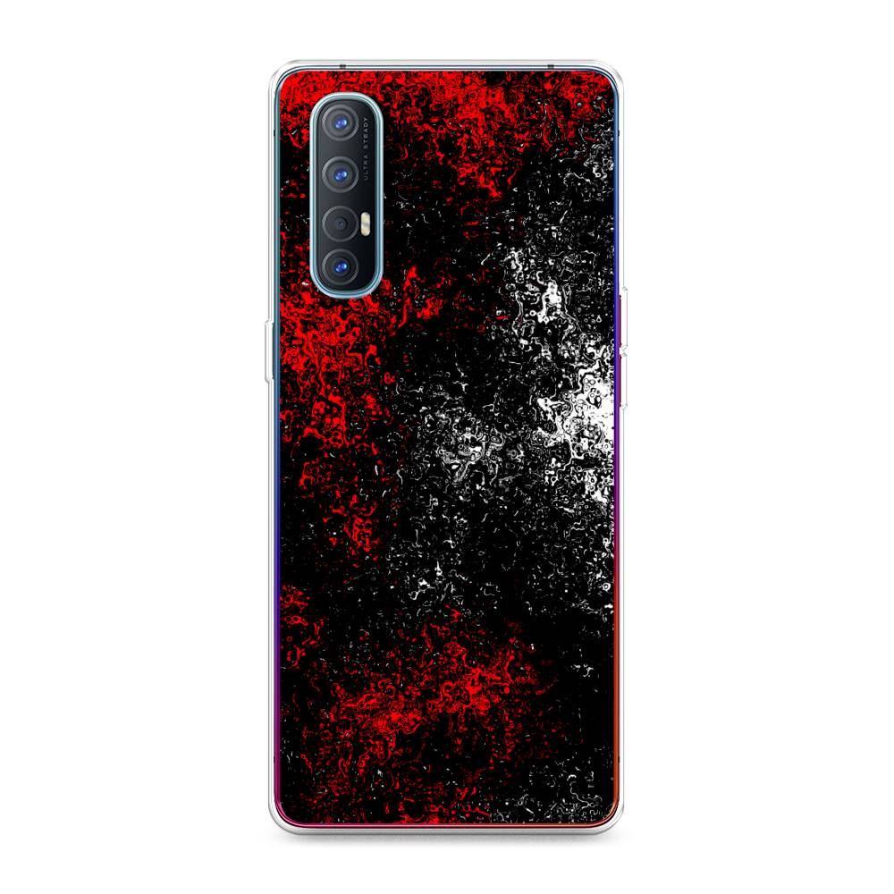 

Чехол для Oppo Reno 3 Pro "Монотипия", Красный;черный;белый, 252550-3