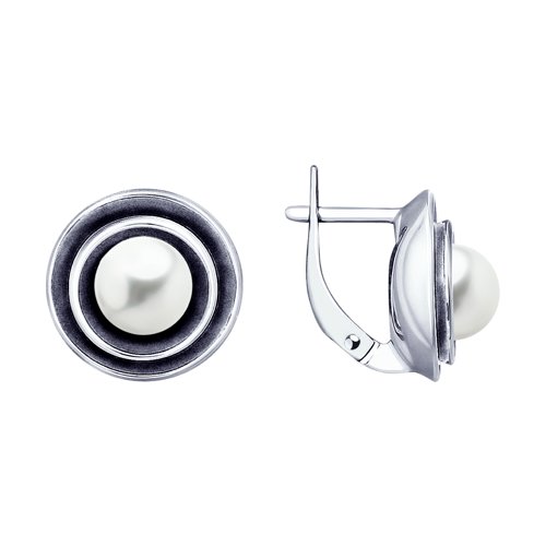 

Серьги из серебра TEO MAORI 895020056, жемчуг культивированный, 895020056