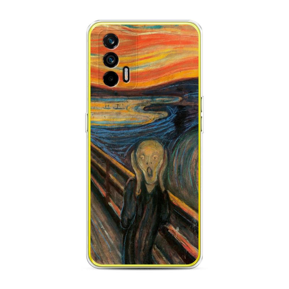 

Чехол Awog на Realme Q3 Pro "Крик", Разноцветный, 256550-9