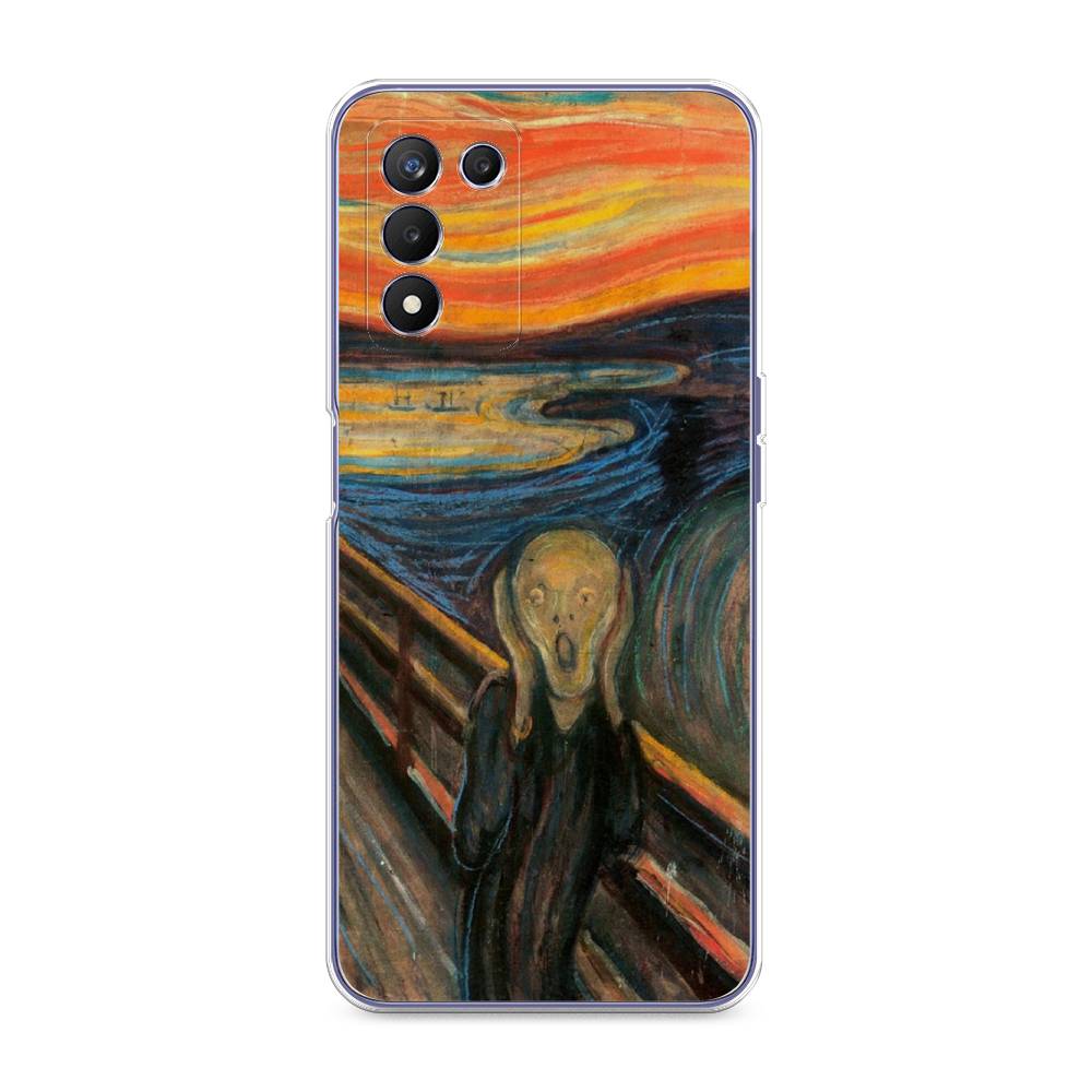 

Чехол Awog на Realme Q3s "Крик", Разноцветный, 257950-9