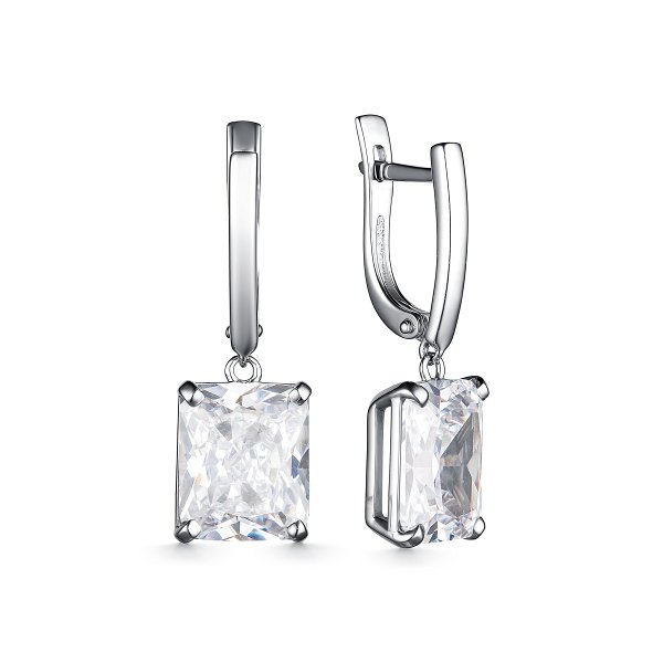 

Серьги из серебра TEO MAORI 8С-5068рс200, фианит, 8С-5068рс200