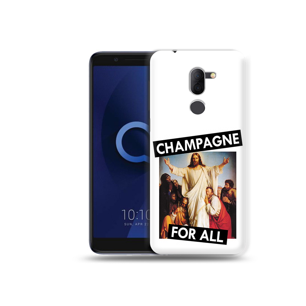 

Чехол MyPads Tocco для Alcatel 3X шампанское (PT112114.674.697), Прозрачный, Tocco