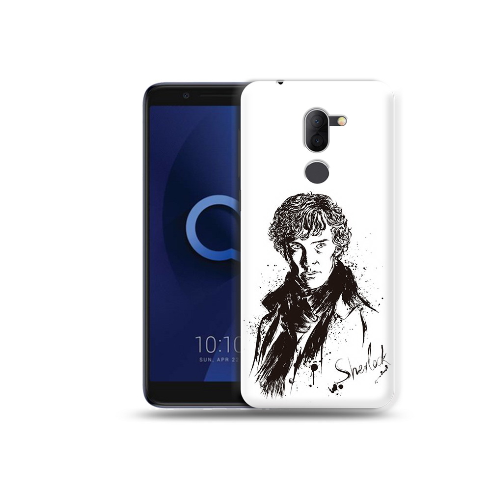 

Чехол MyPads Tocco для Alcatel 3X шерлок холмс портрет (PT112114.674.698), Прозрачный, Tocco