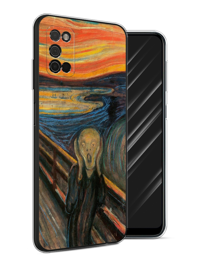 

Чехол Awog на Samsung Galaxy A03S / Самсунг A03S "Крик", Разноцветный, 2103250-9