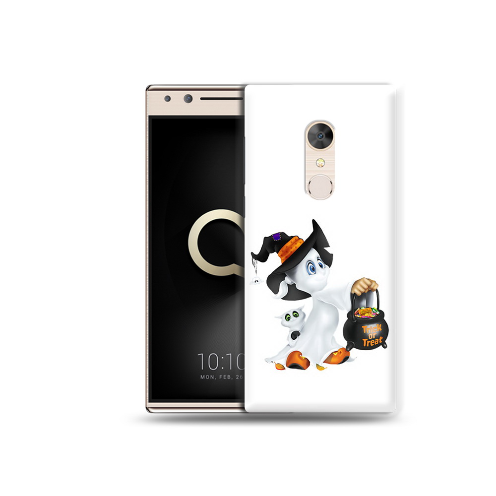 

Чехол MyPads Tocco для Alcatel 5 Маленький призрак (PT110913.675.113), Прозрачный, Tocco