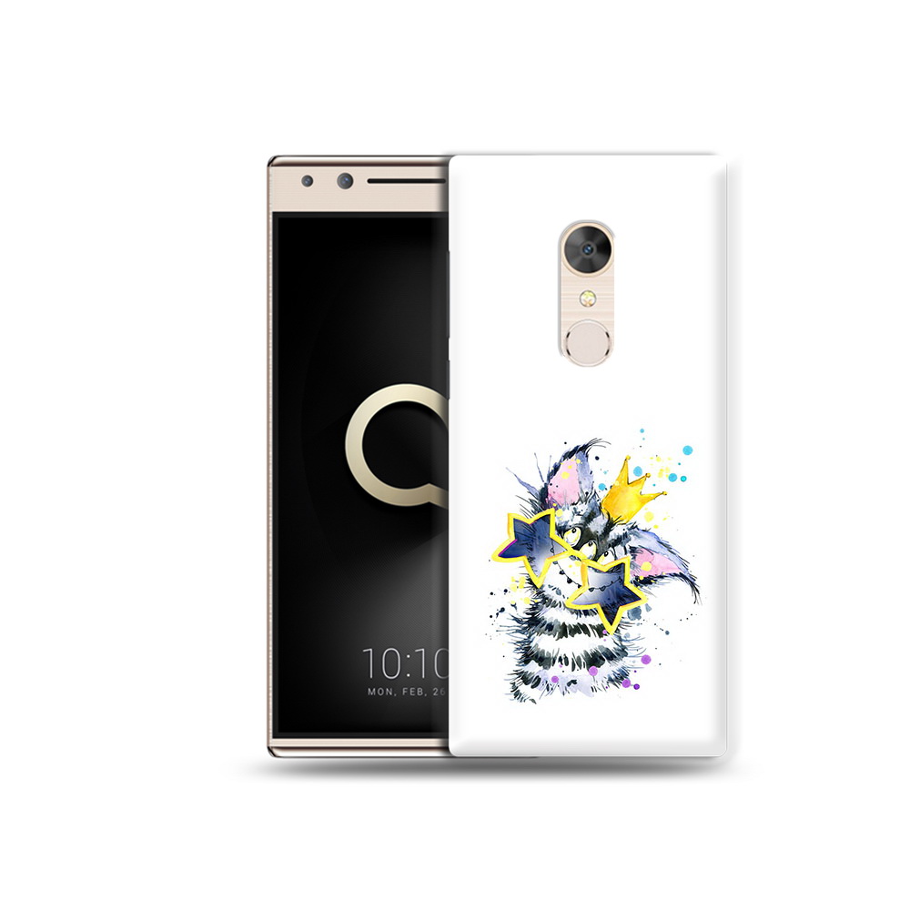 

Чехол MyPads Tocco для Alcatel 5 Мартовский Нуся (PT110913.675.114), Прозрачный, Tocco