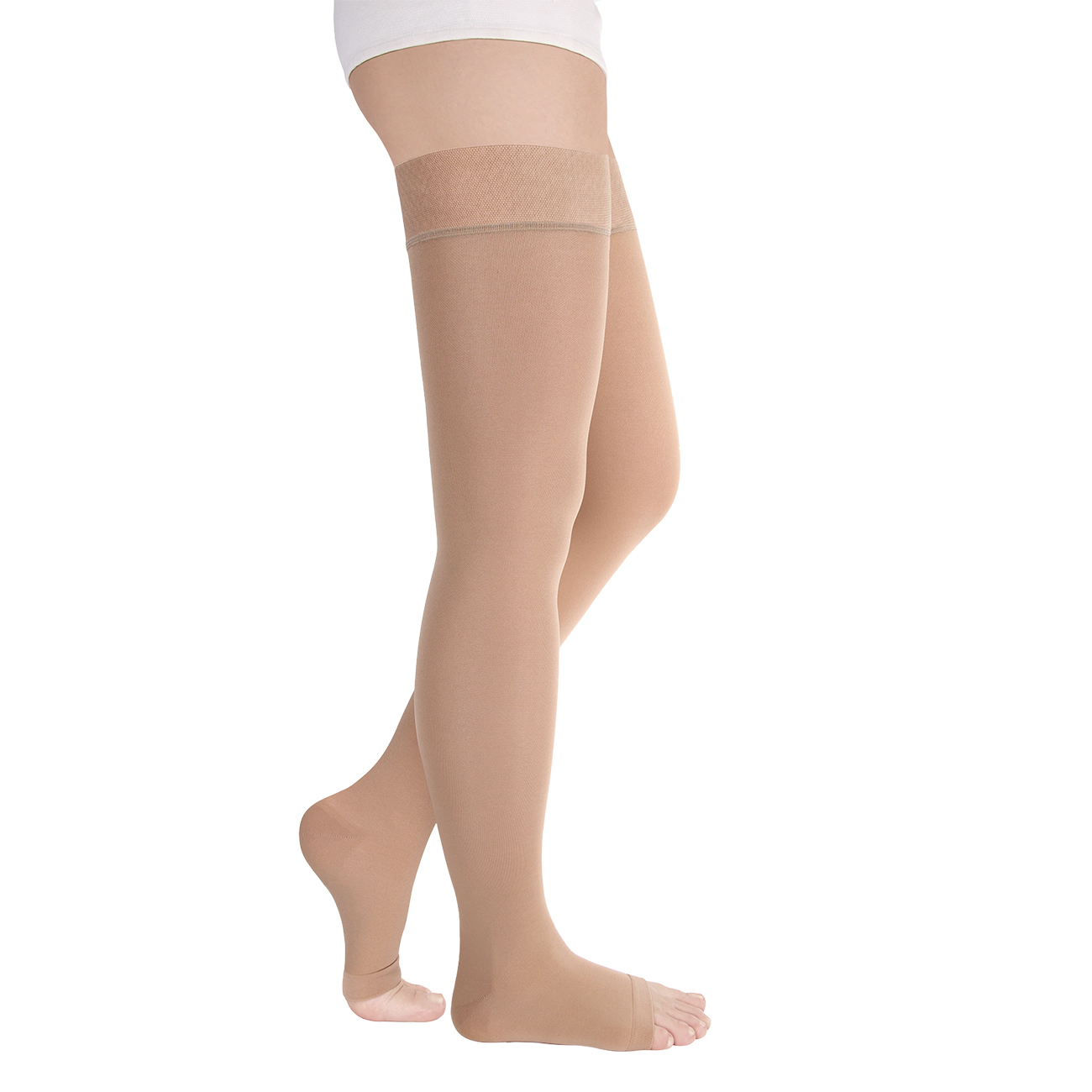 

Чулки компрессионные Idealista ID-310 1 кл. компр. р. XXL, Long 72-83 см карамель, Бежевый