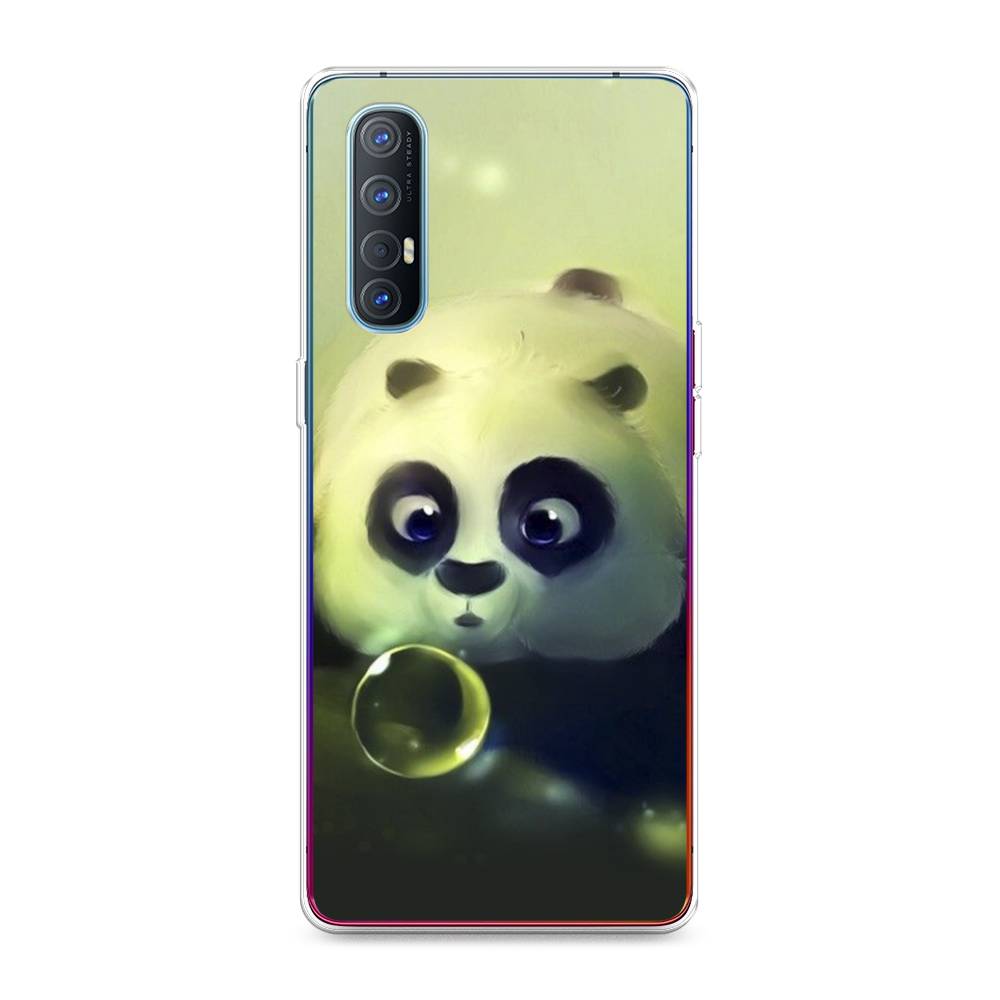 

Чехол для Oppo Reno 3 Pro "Малыш панды", Зеленый;черный;серый, 252550-1
