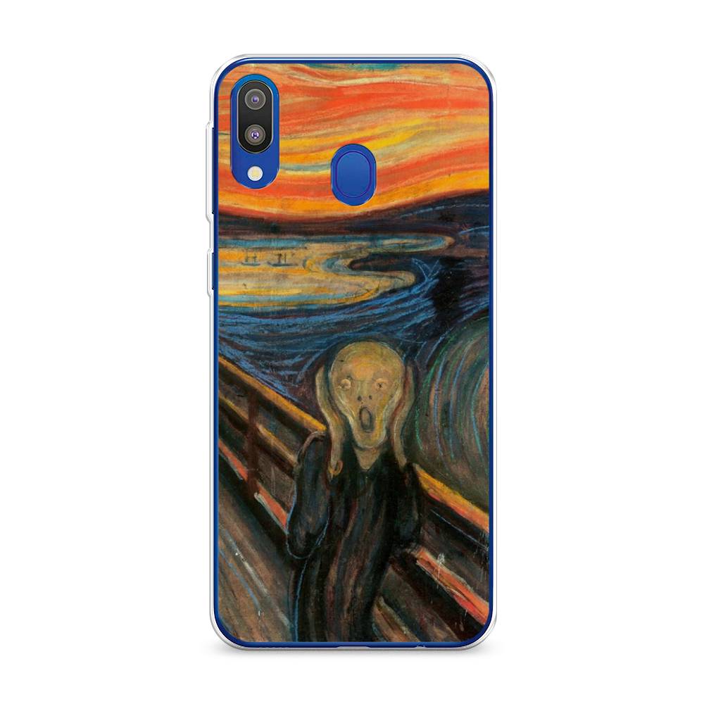 

Чехол Awog на Samsung Galaxy M20 "Крик", Разноцветный, 27450-9