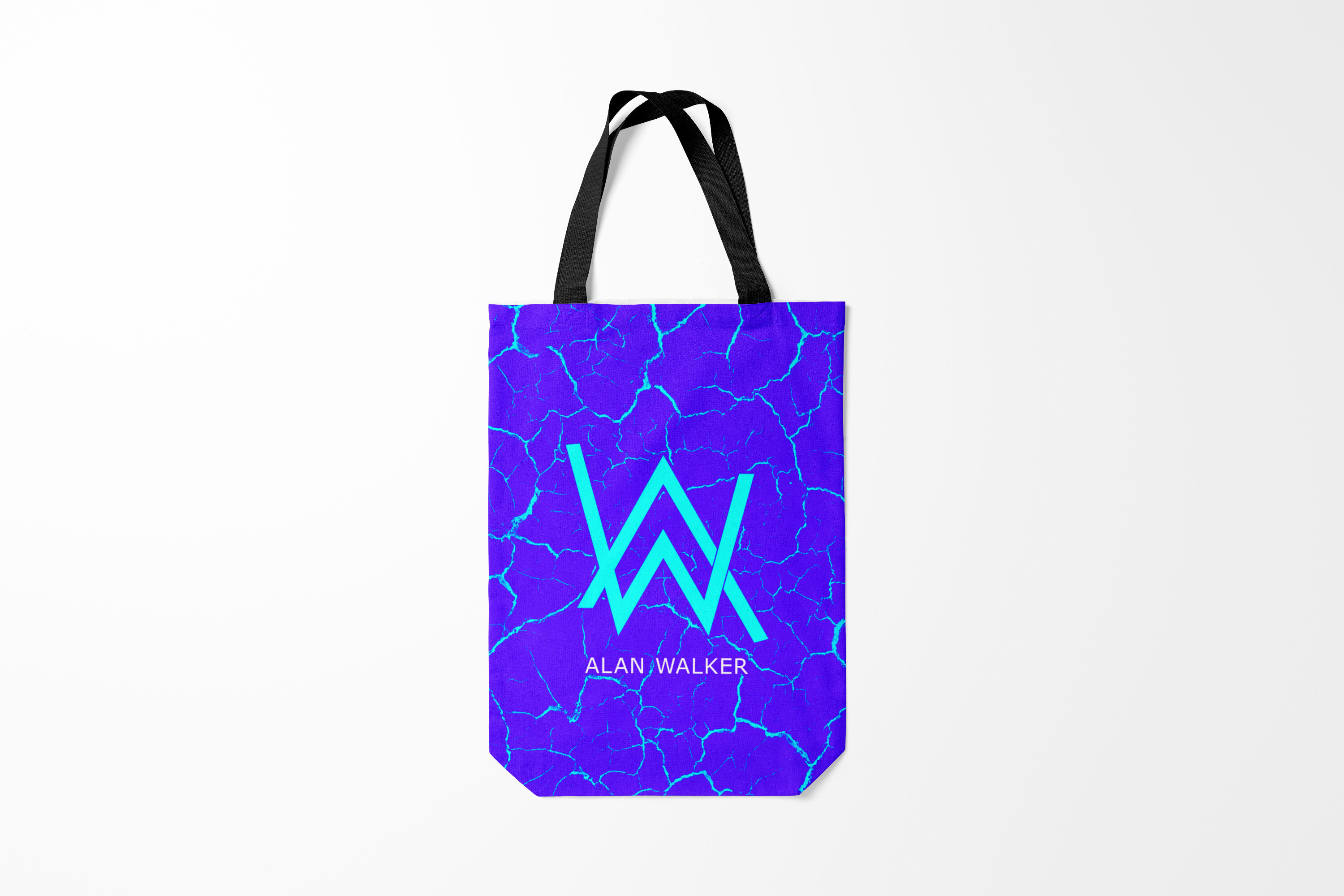 

Сумка шoппер унисекс Burnettie Электронная ALAN WALKER АЛАН УОКЕР, синий, Электронная ALAN WALKER АЛАН УОКЕР
