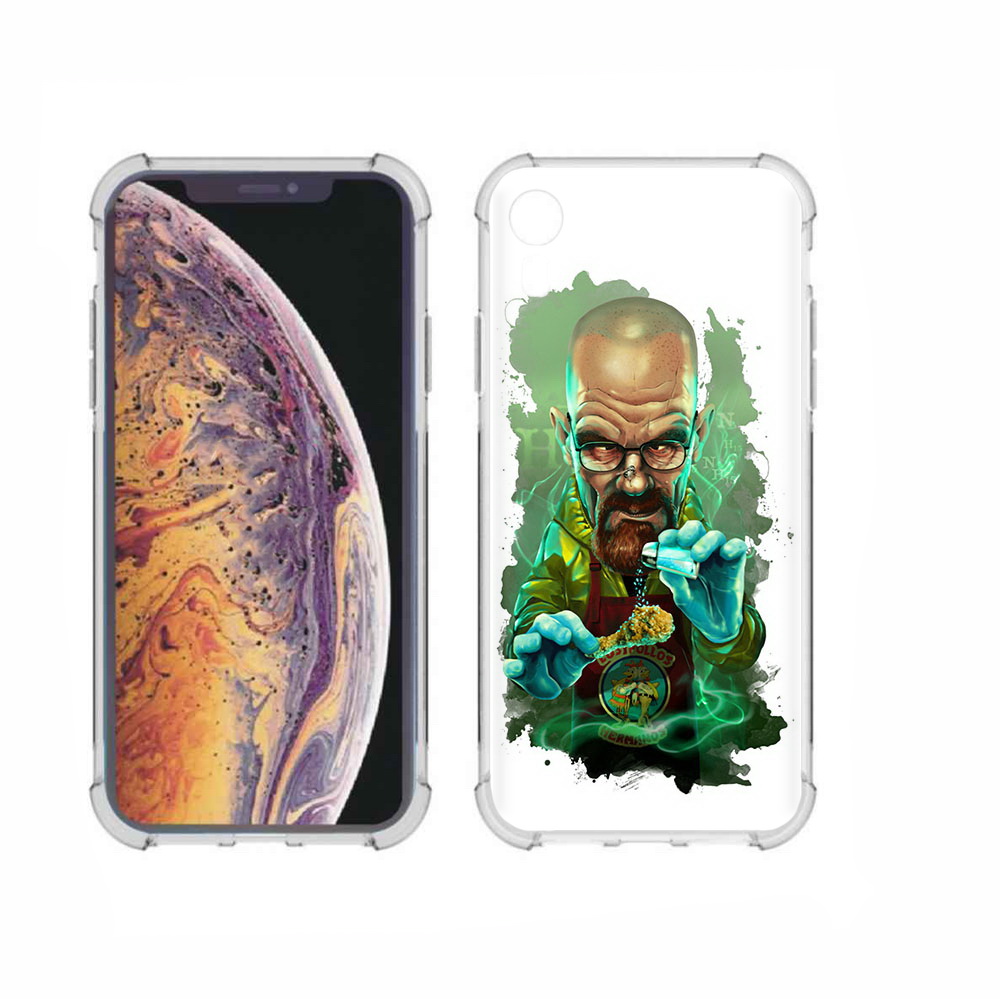 

Чехол MyPads Tocco для Apple iPhone XR повар, Прозрачный, Tocco