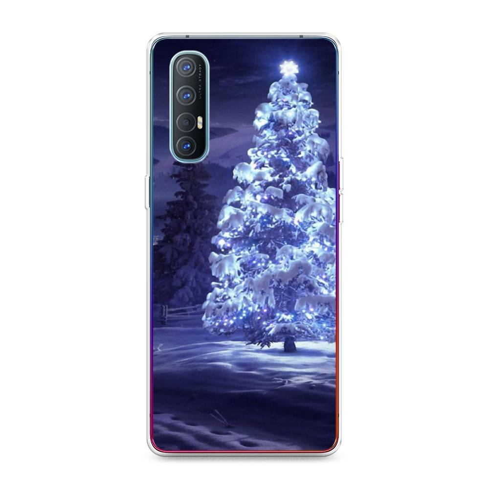 

Чехол для Oppo Reno 3 Pro "Зима 4", Синий;черный;белый, 252550-2