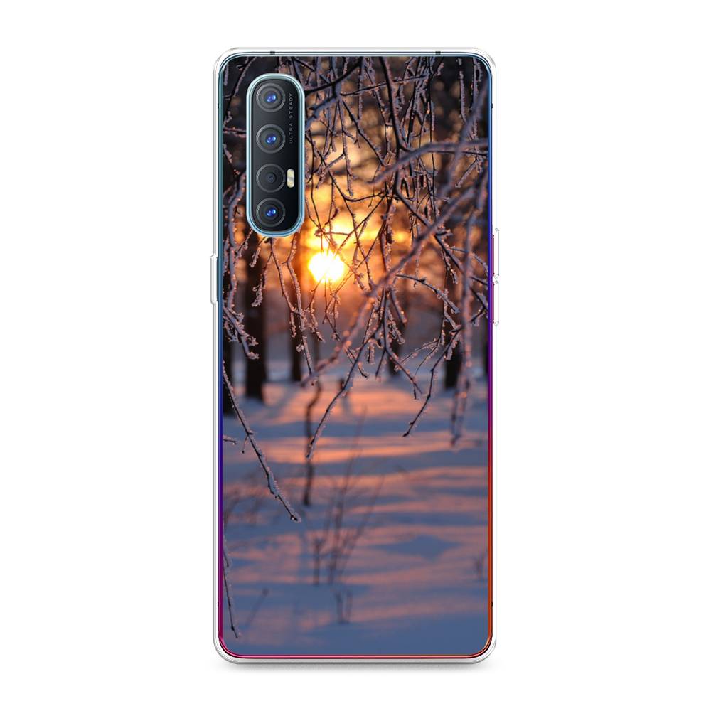 

Чехол для Oppo Reno 3 Pro "Зима 7", Оранжевый;розовый;черный, 252550-2