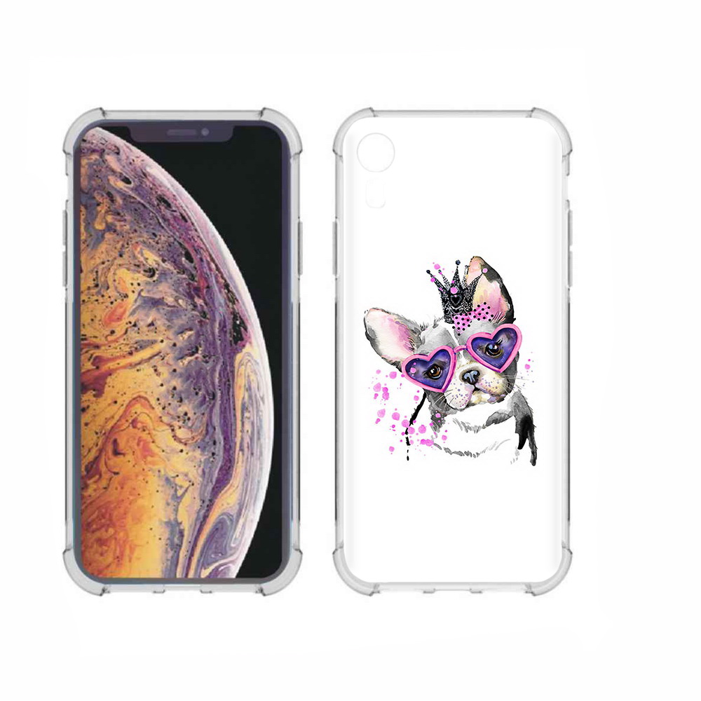 

Чехол MyPads Tocco для Apple iPhone XR принцесса, Прозрачный, Tocco