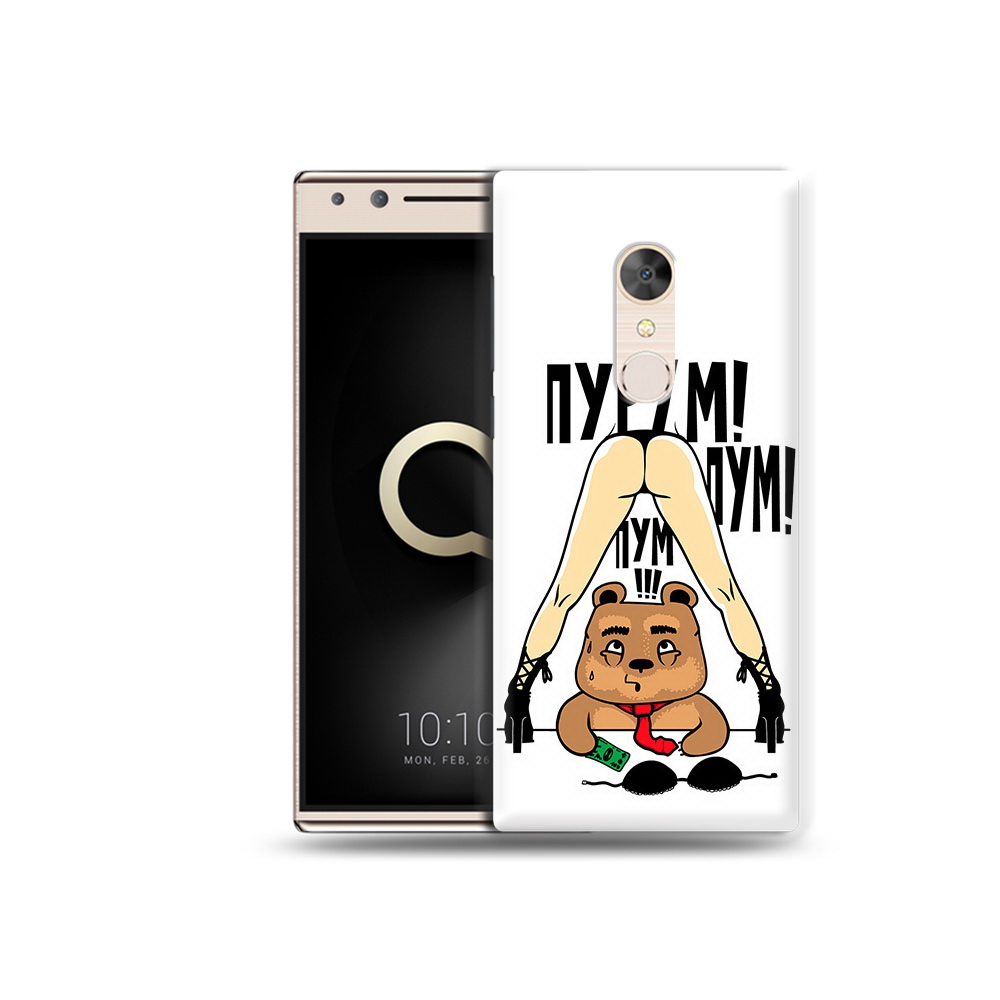

Чехол MyPads Tocco для Alcatel 5 Пурум пум пум (PT110913.675.140), Прозрачный, Tocco
