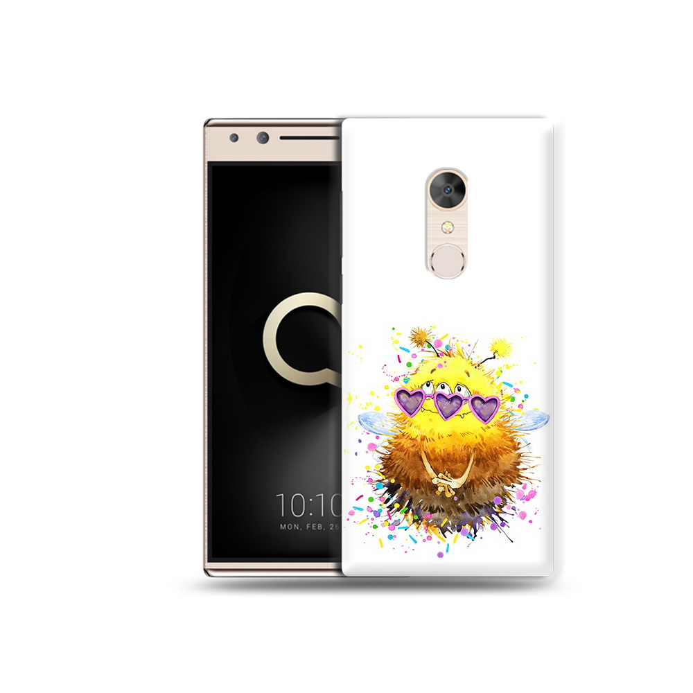 

Чехол MyPads Tocco для Alcatel 5 Пушитый шмель (PT110913.675.143), Прозрачный, Tocco