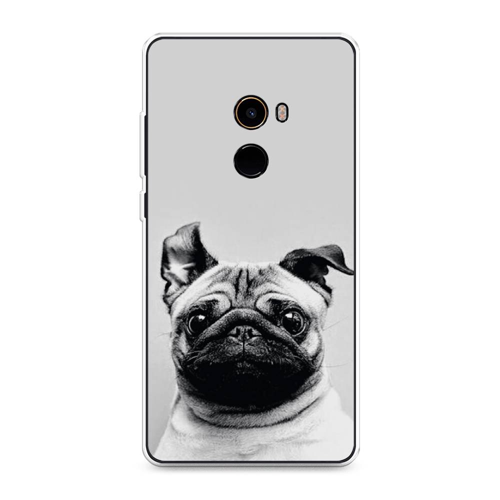 

Чехол Awog на Xiaomi Mi Mix 2 "Ушастый мопс", Разноцветный, 32550-1