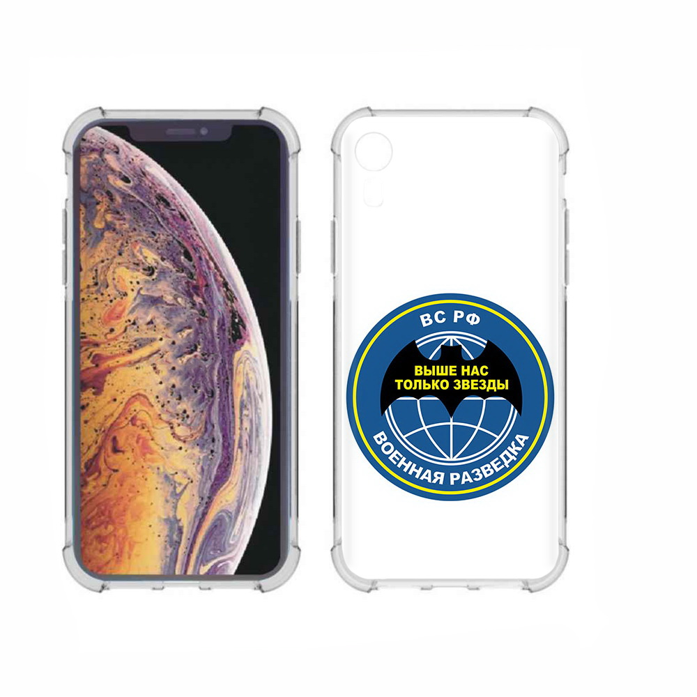 

Чехол MyPads Tocco для Apple iPhone XR разведка, Прозрачный, Tocco
