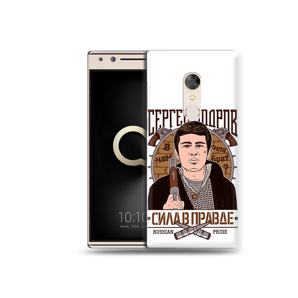 

Чехол MyPads Tocco для Alcatel 5 Сергей Бодров (PT110913.675.155), Прозрачный, Tocco