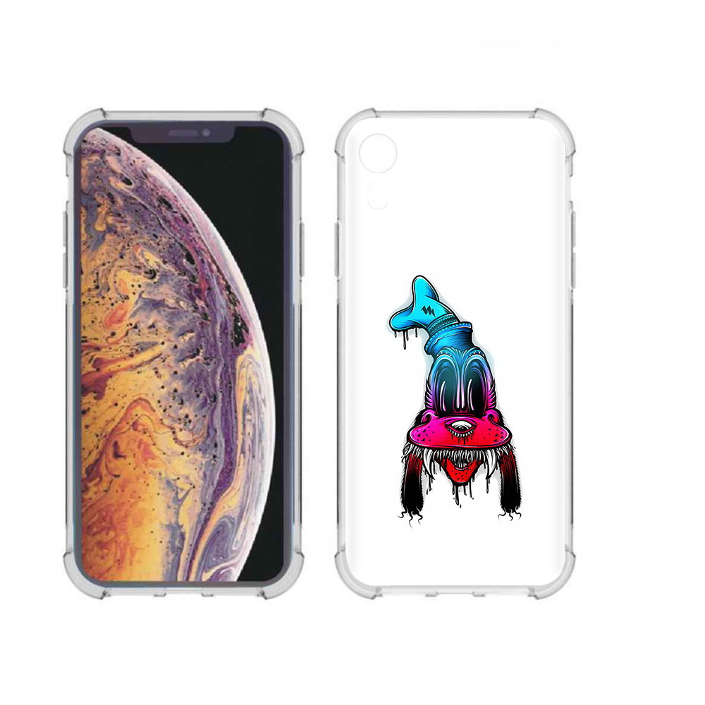 

Чехол MyPads Tocco для Apple iPhone XR Гуффи, Прозрачный, Tocco