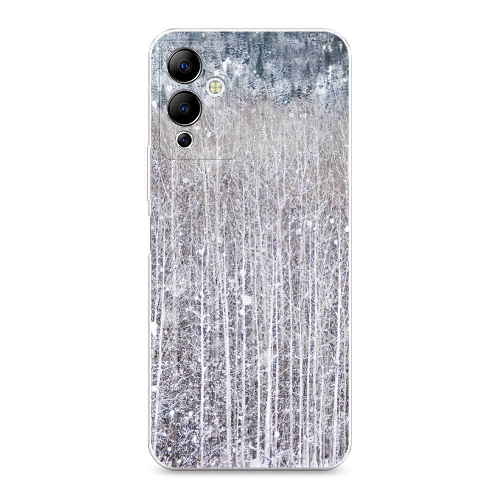 

Чехол на Infinix Note 12i "Снежный лес", Бежевый;серый;белый, 3102050-5