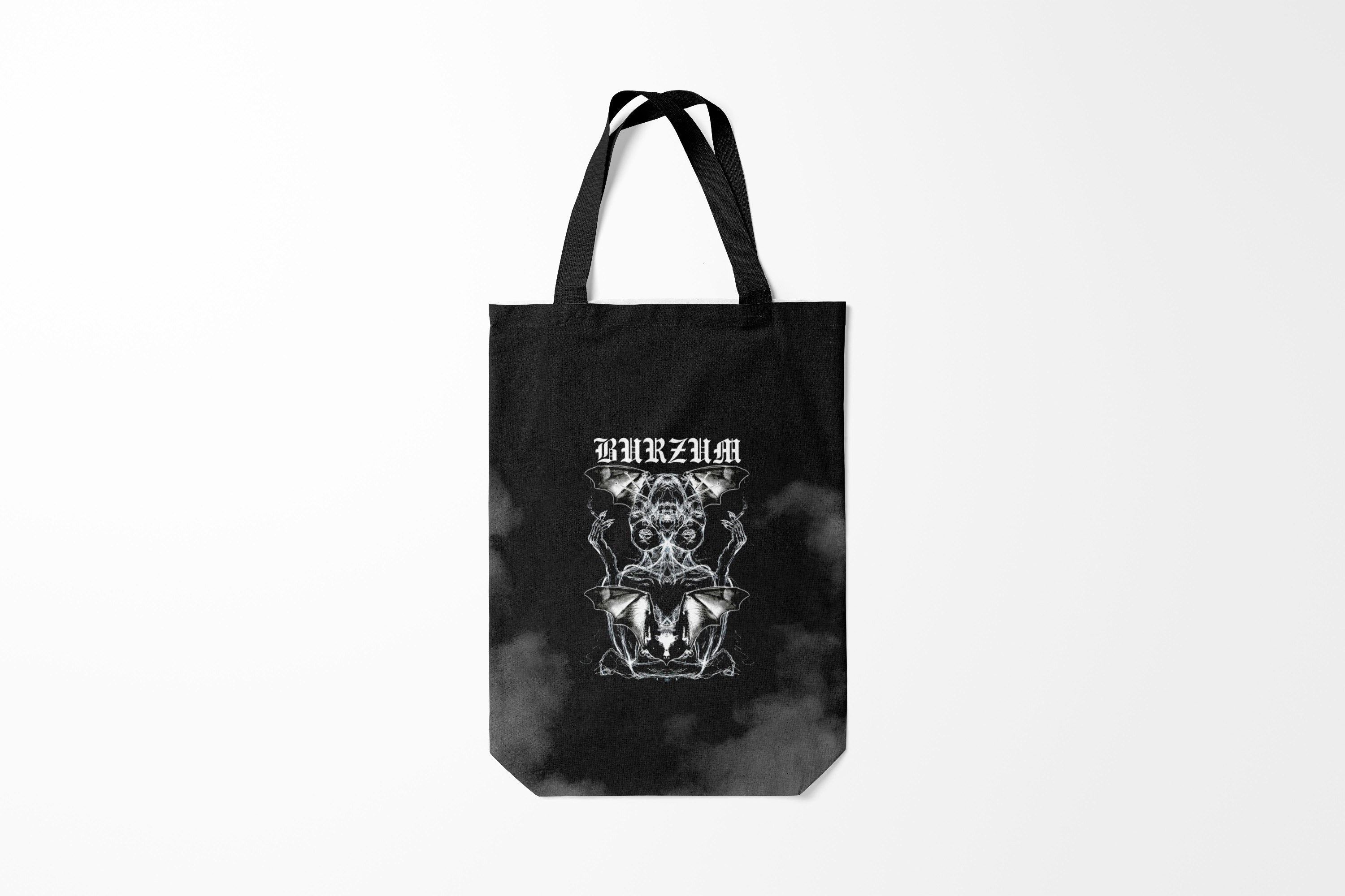 

Сумка шoппер унисекс Burnettie Металл Burzum, черный, Металл Burzum