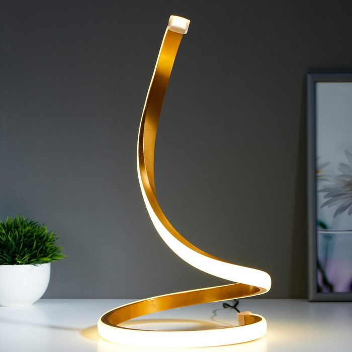 Настольная лампа Risalux 16607/1GD LED 6Вт золото