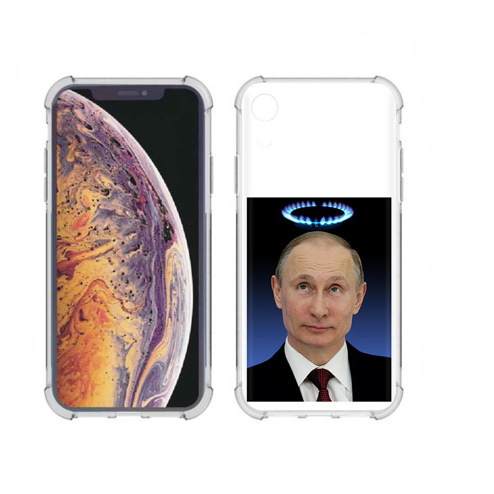 

Чехол MyPads Tocco для Apple iPhone XR святой газ, Прозрачный, Tocco