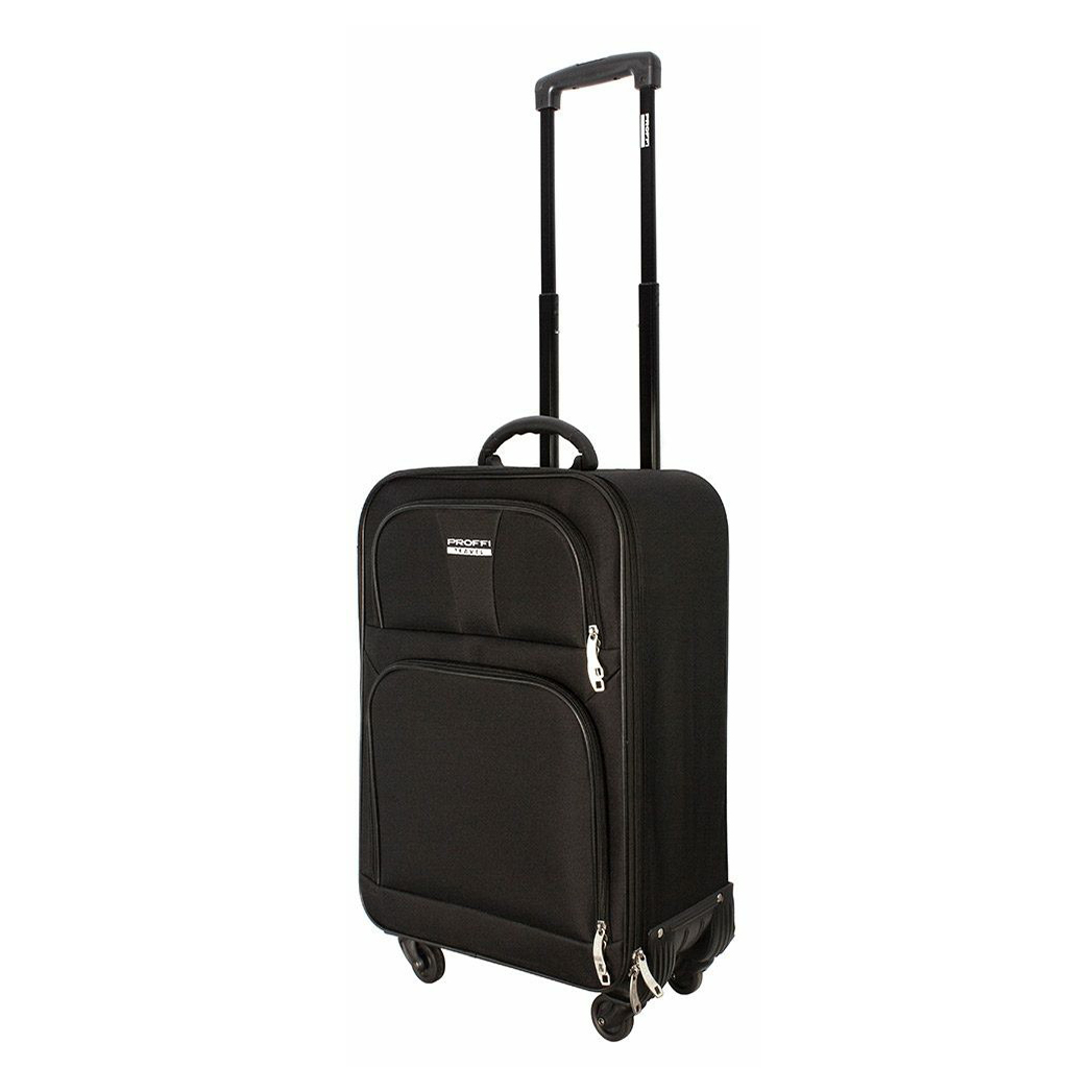 

Чемодан унисекс Proffi ph9722 черный, 64х40х25 см, ph9722