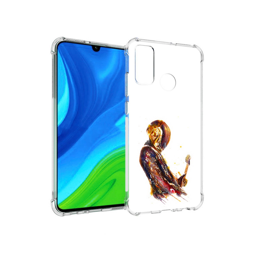 

Чехол MyPads Tocco для Huawei P Smart (2020) космо-музыкант, Прозрачный, Tocco