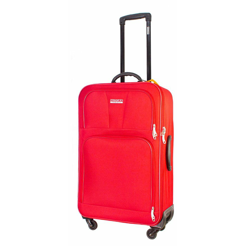 

Чемодан унисекс Proffi ph9771 красный, 64х40х25 см, ph9771
