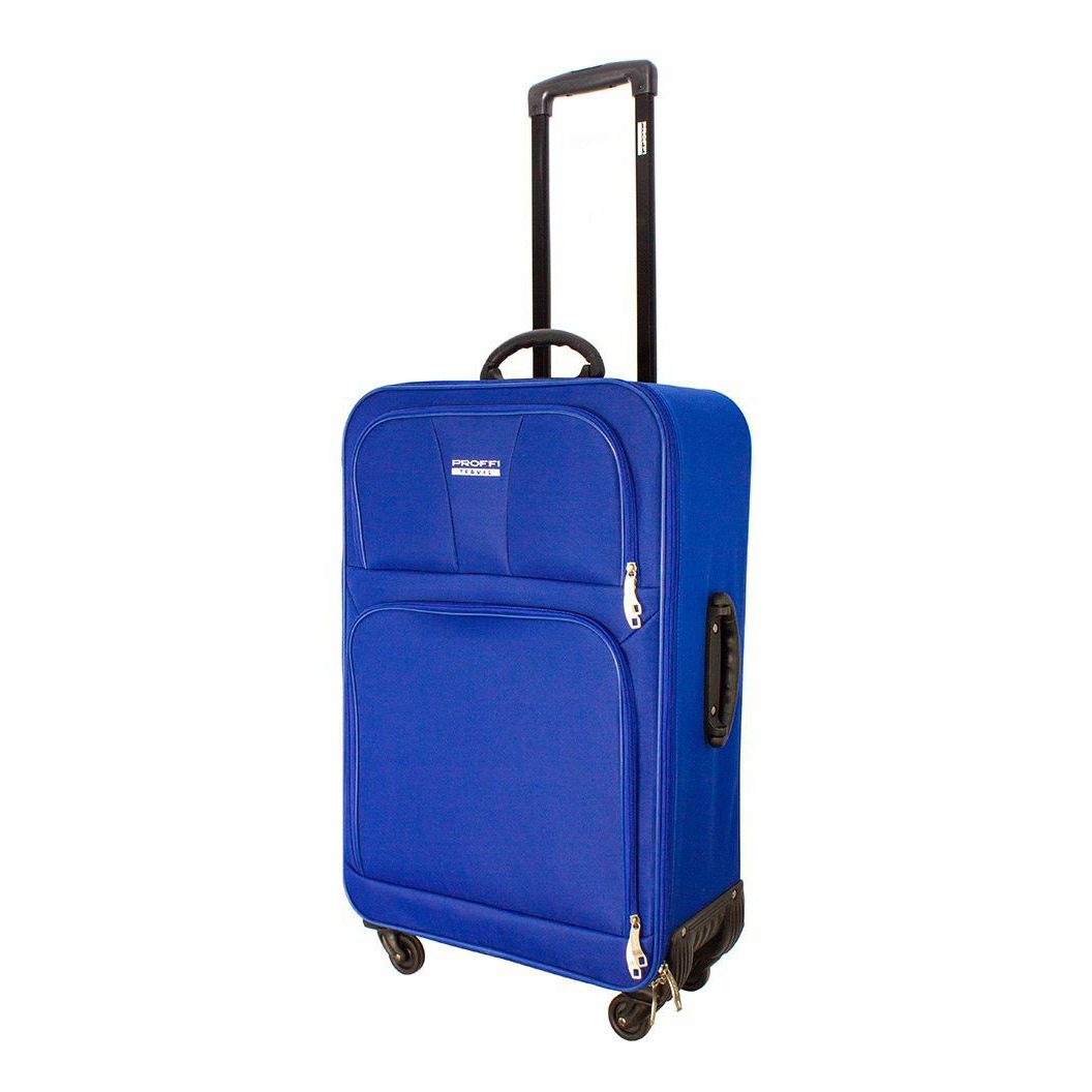 

Чемодан унисекс Proffi ph9720 синий, 74х46х30 см, ph9720
