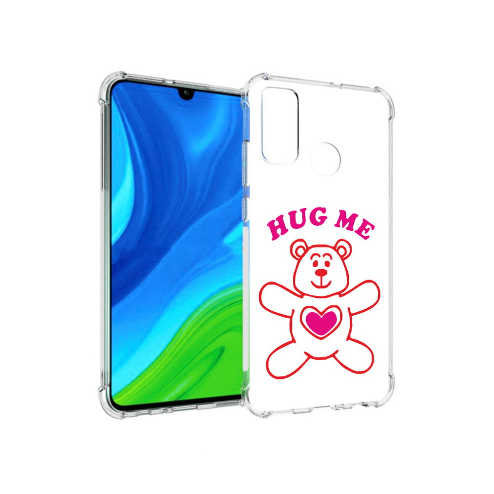 

Чехол MyPads Tocco для Huawei P Smart (2020) 14 февраля обними меня, Прозрачный, Tocco