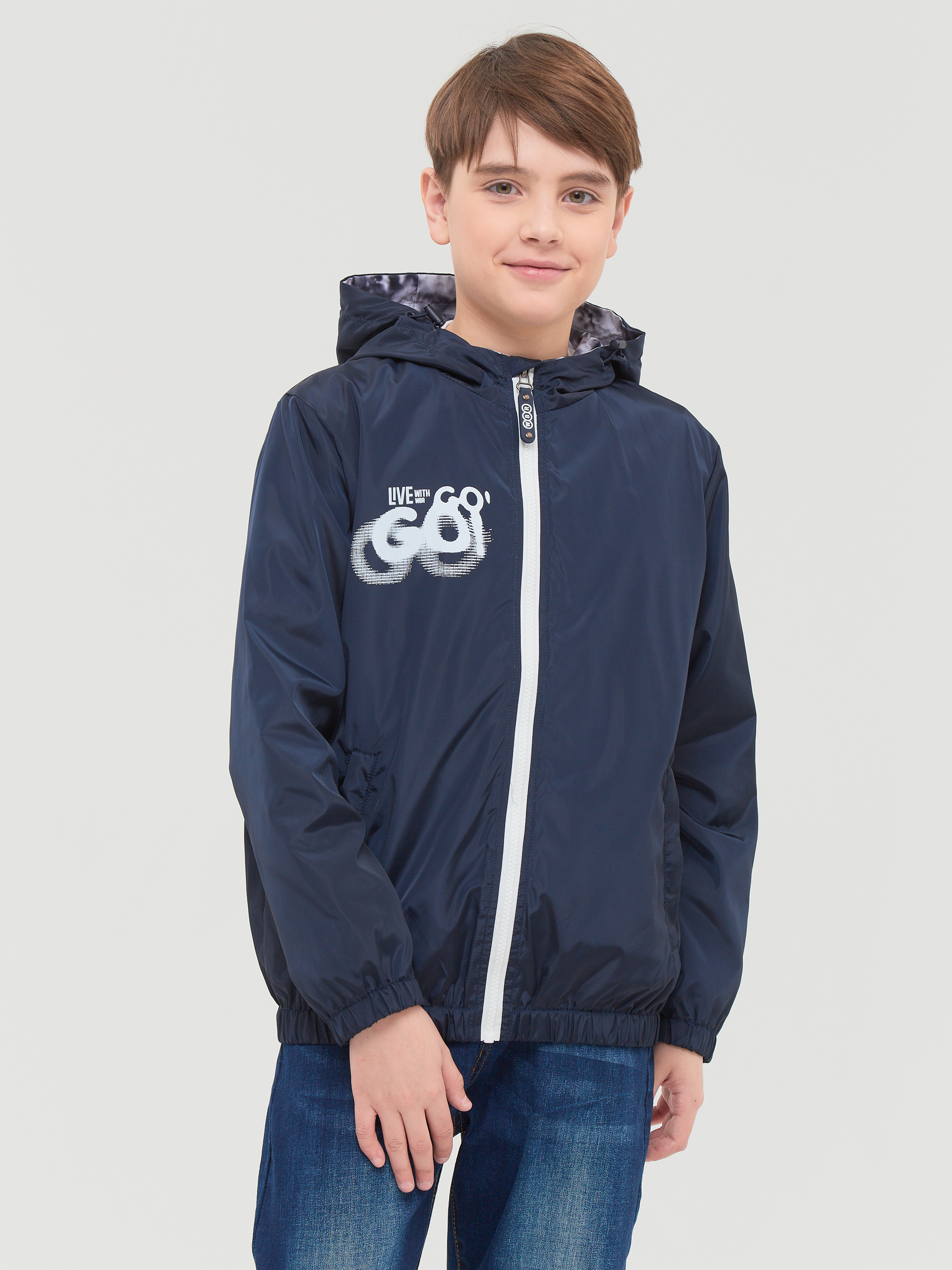 

Ветровка детская WBR 67-023, синий, 140, 67-023