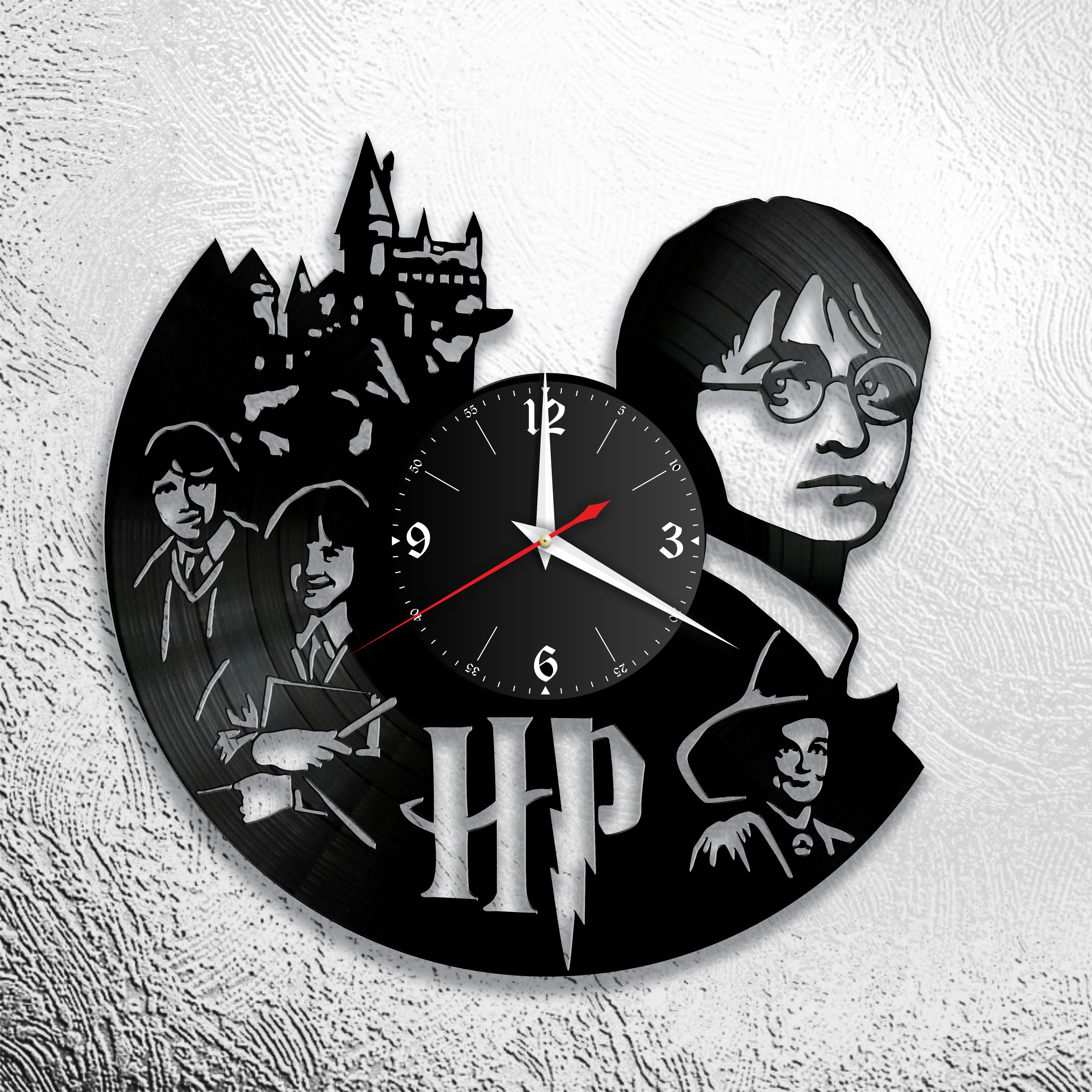 

Настенные часы из виниловой пластинки Гарри Поттер / Harry Potter ver.1, Гарри Поттер 3