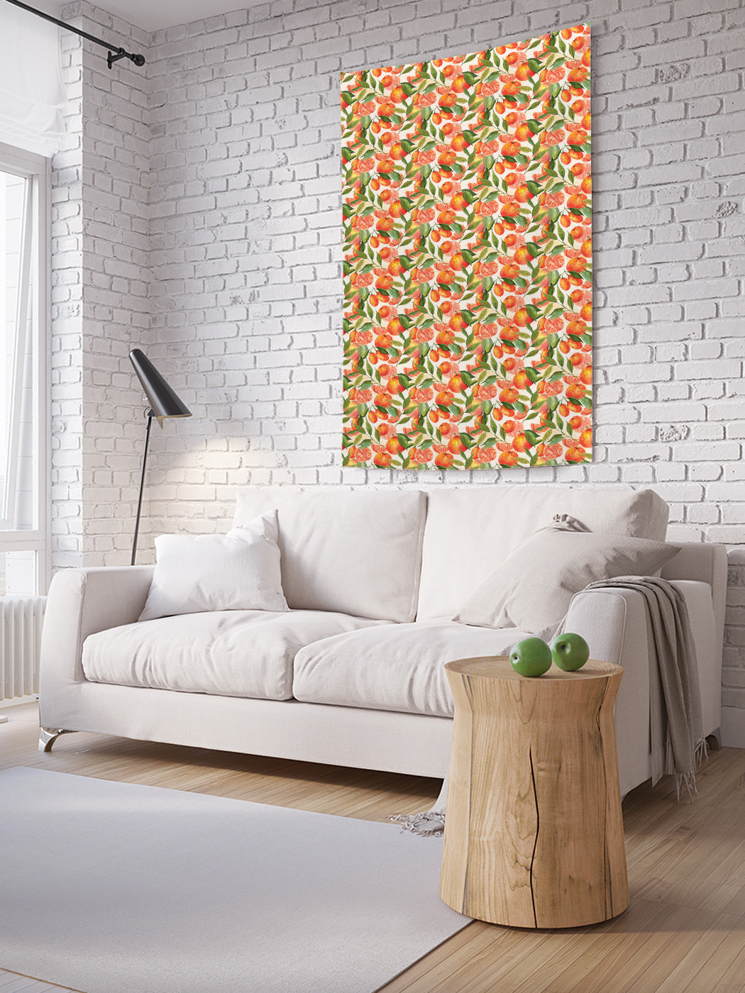 

Вертикальное фотопанно на стену JoyArty Сочные мандарины 150x200 см, Сочные мандарины