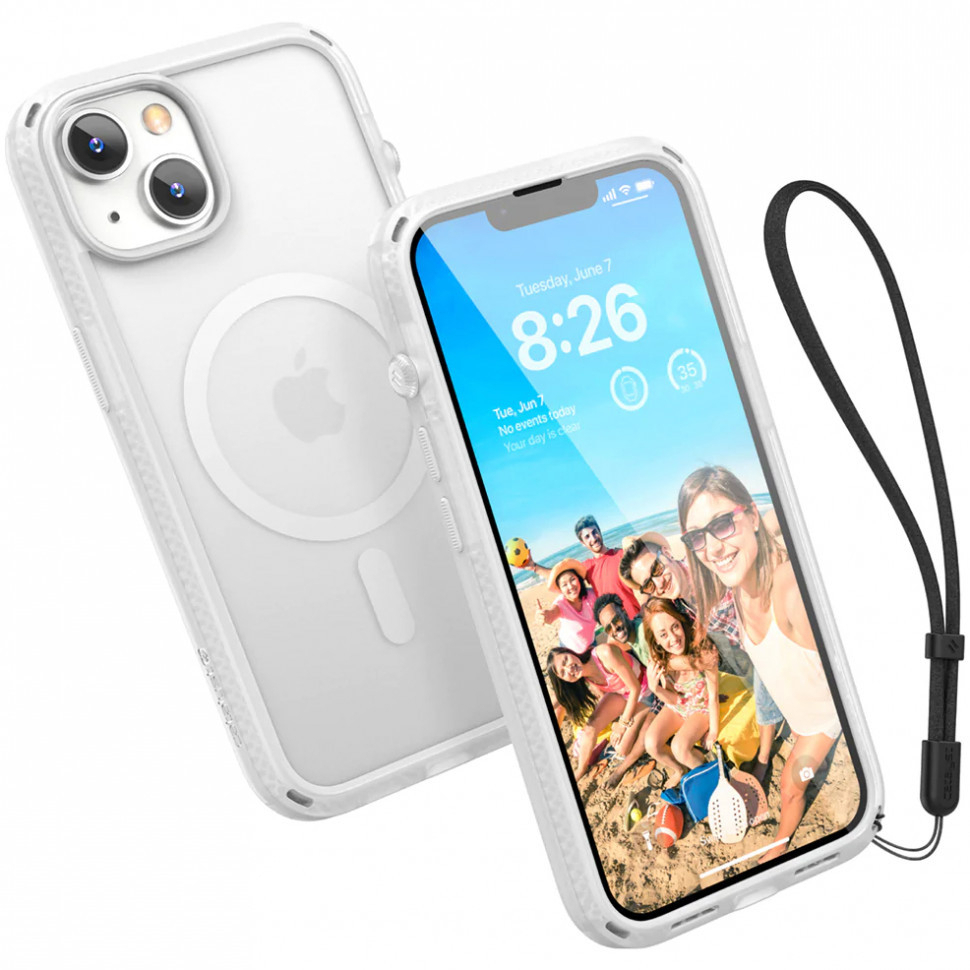 

Чехол Catalyst Influence Case with MagSafe для iPhone 14, Clear (CATDMSPH14CLRM), Прозрачный, Influence