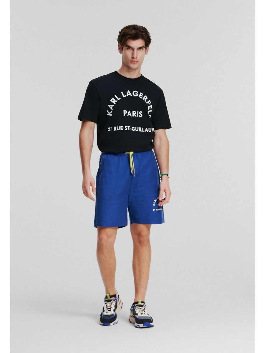 

Спортивные шорты мужские Karl Lagerfeld K4822F00T синие L, Синий, K4822F00T