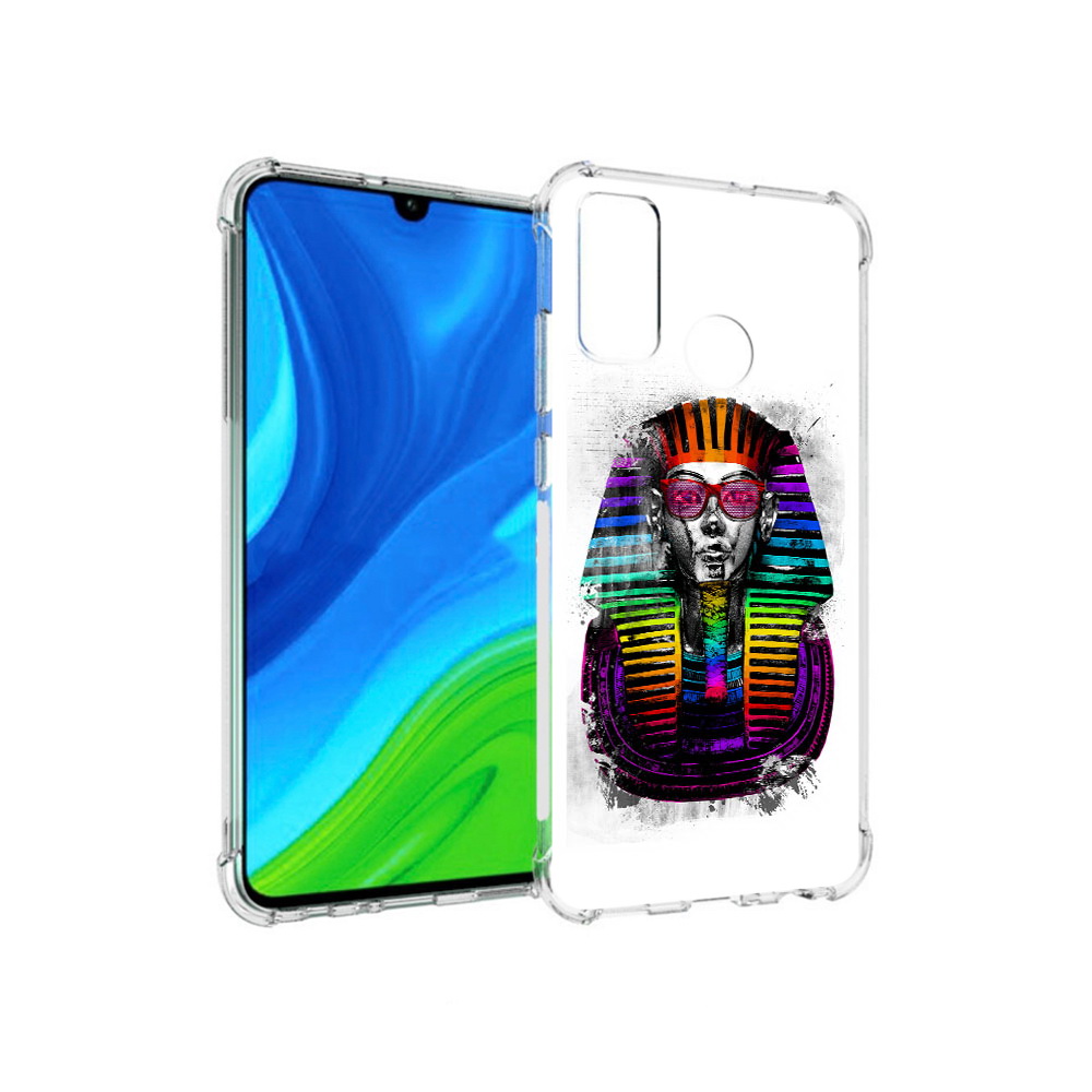 

Чехол MyPads Tocco для Huawei P Smart (2020) модная богиня, Прозрачный, Tocco